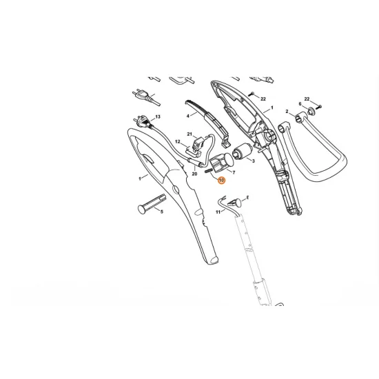 STIHL  Sprężyna dociskowa 5,8x8x32 6421 997 2000
